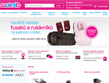 Tablet Screenshot of malvik.sk